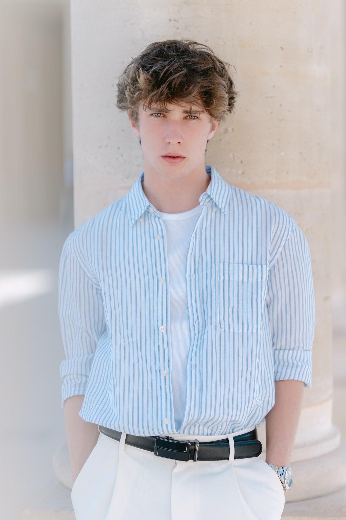 Ewan, Shooting Paris Louvre, Thyméo Coaching, par Cyril Steau